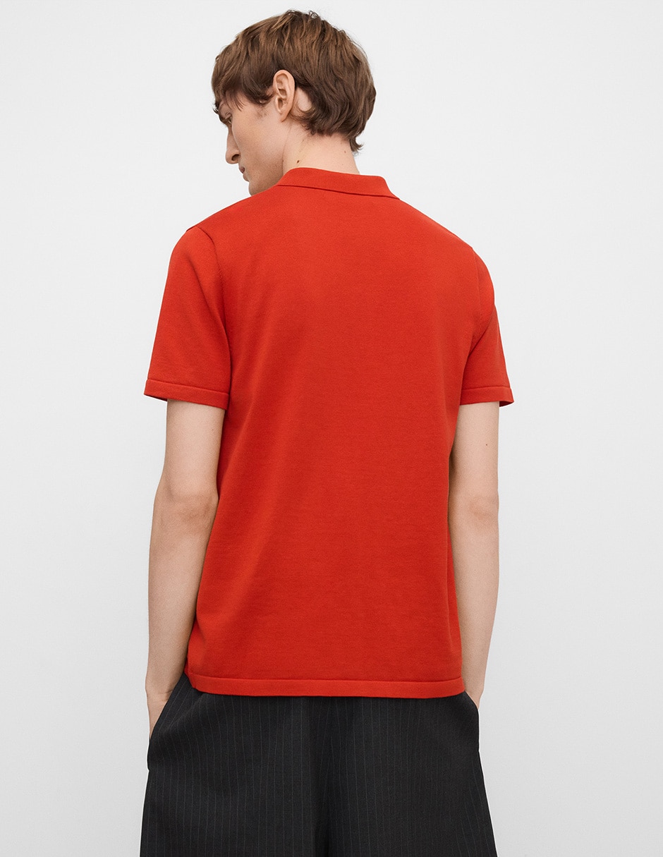 Playera tipo polo Adolfo Dominguez para hombre