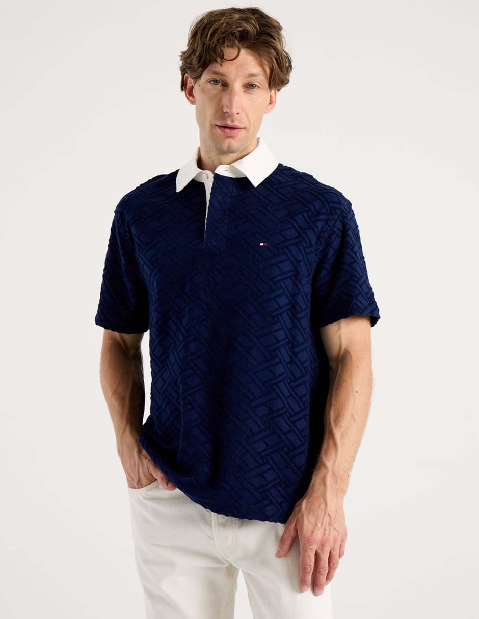 Playera tipo polo tommy hilfiger para hombre