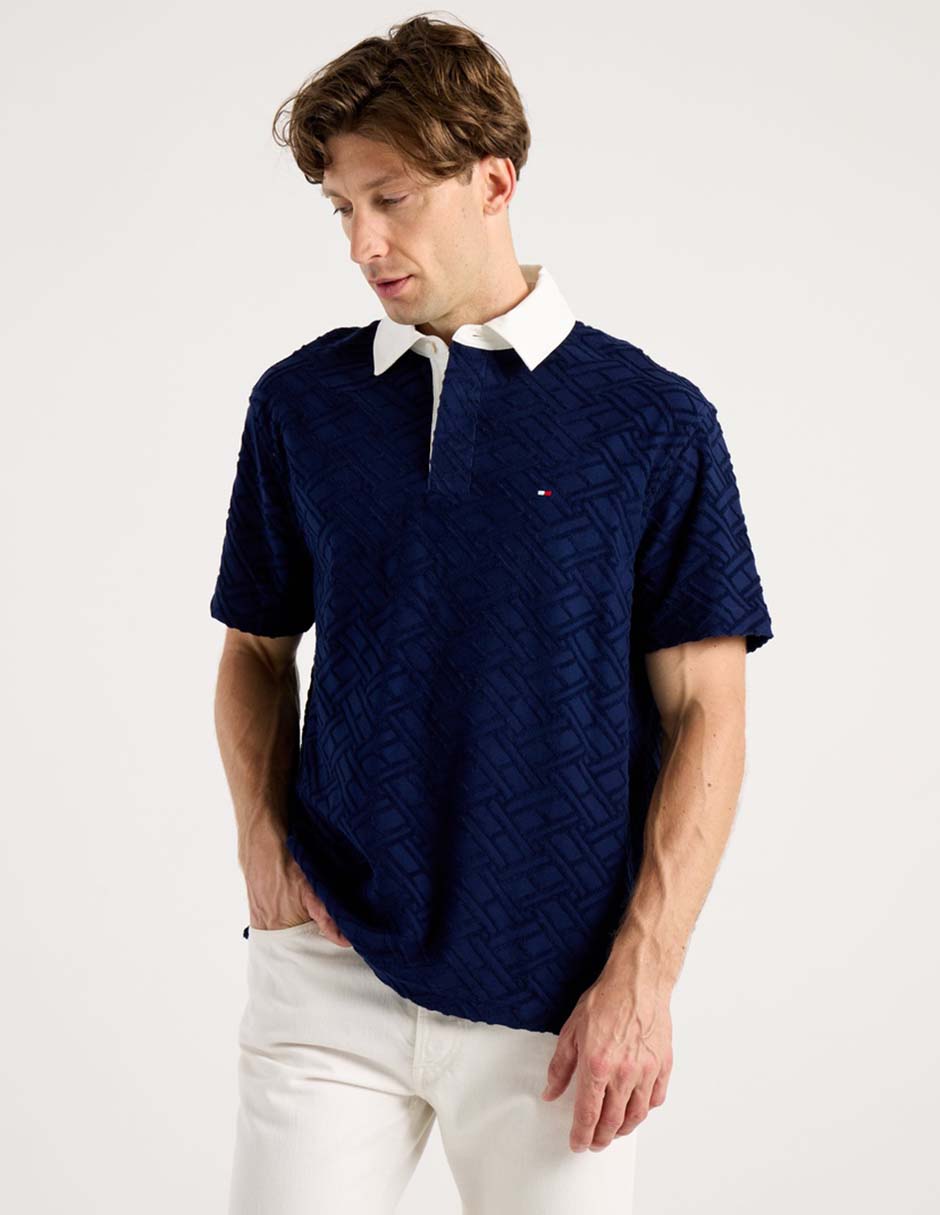 Playera tipo polo tommy hilfiger para hombre
