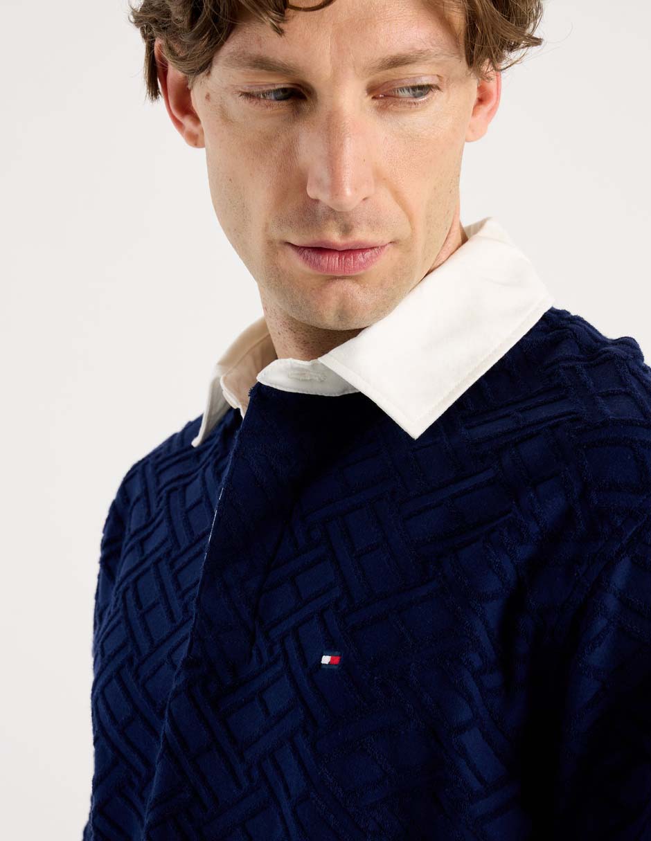 Playera tipo polo tommy hilfiger para hombre