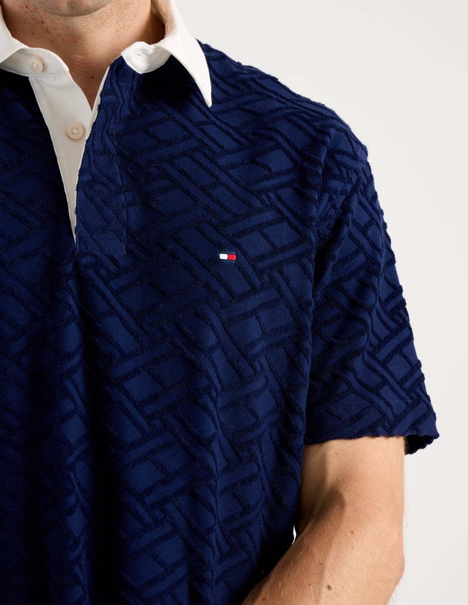 Playera tipo polo tommy hilfiger para hombre