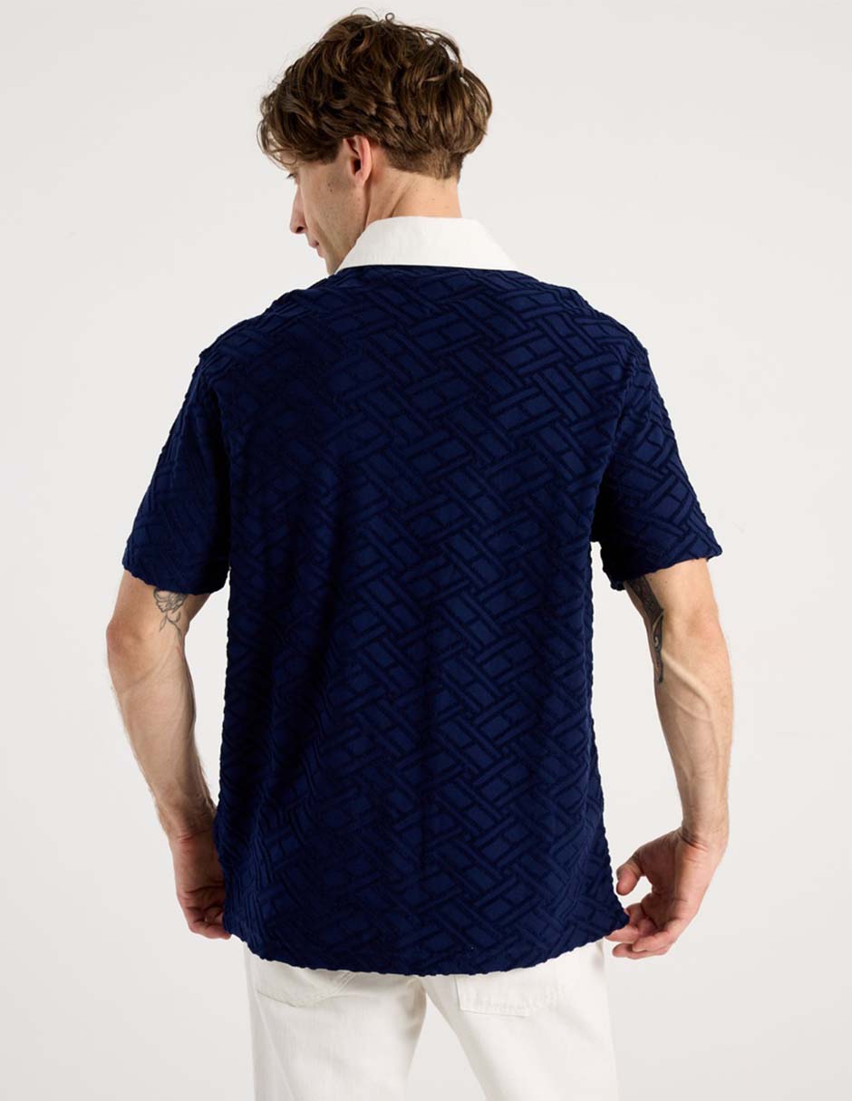 Playera tipo polo tommy hilfiger para hombre
