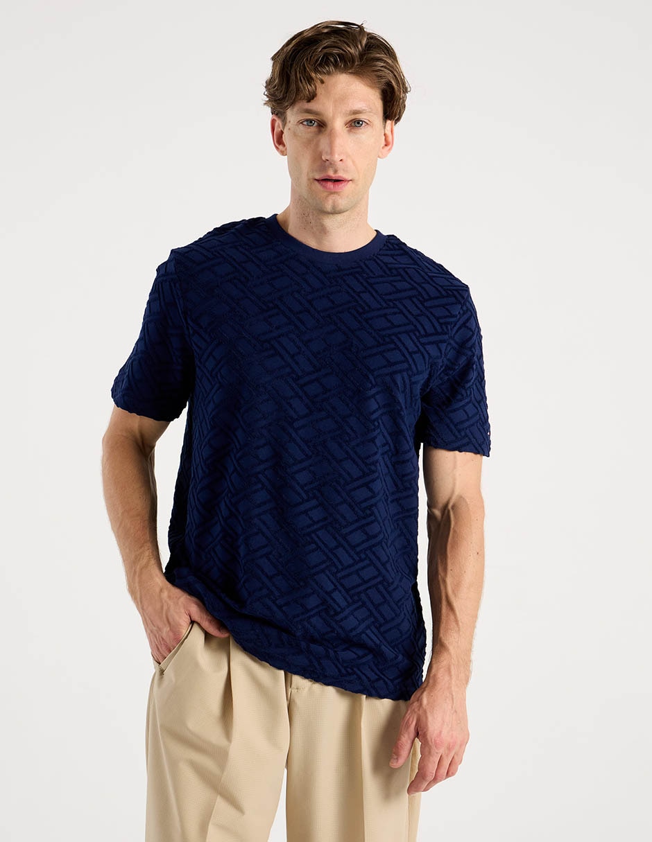 Playera cuello redondo para hombre 2