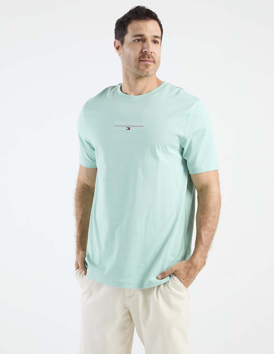 Playera cuello redondo para hombre