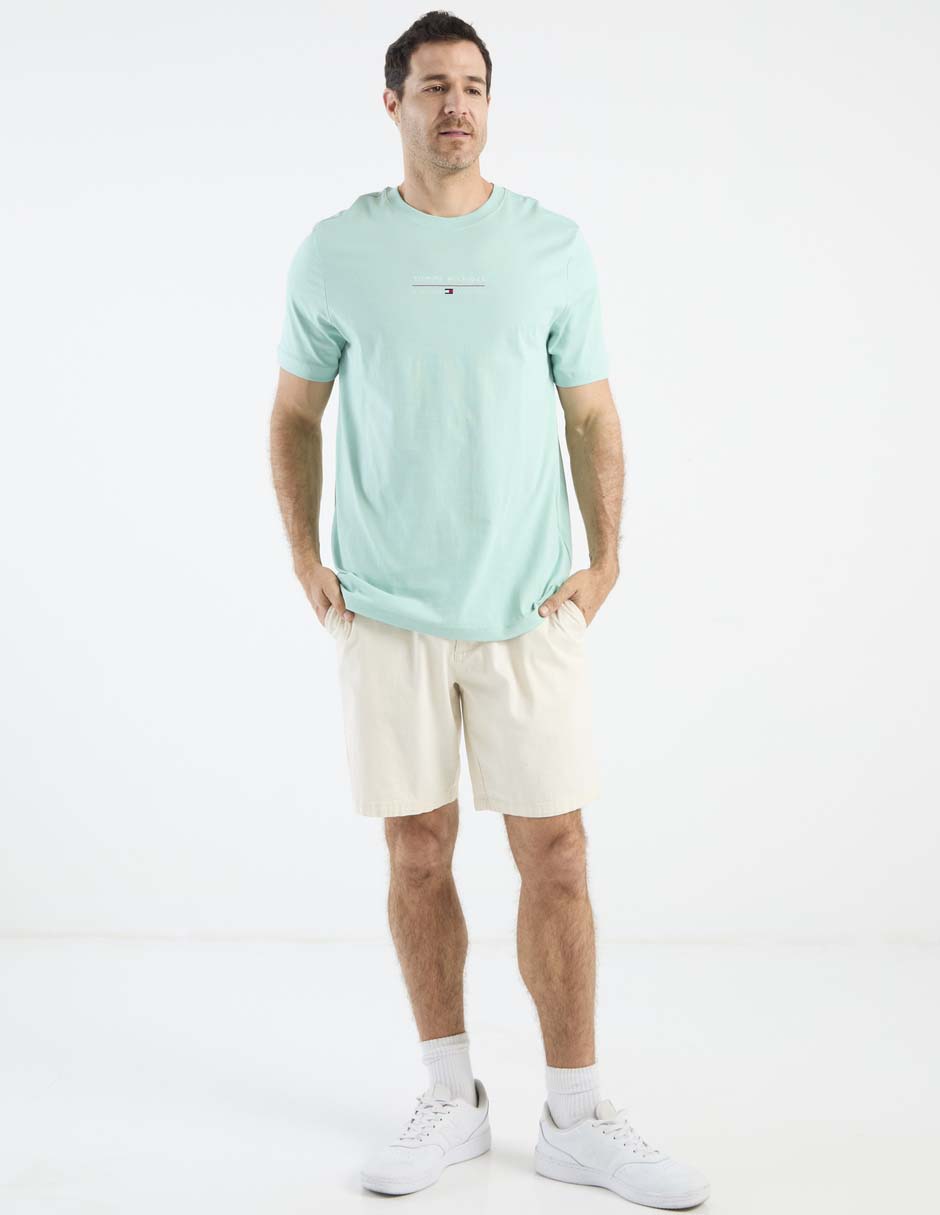 Playera cuello redondo para hombre 4
