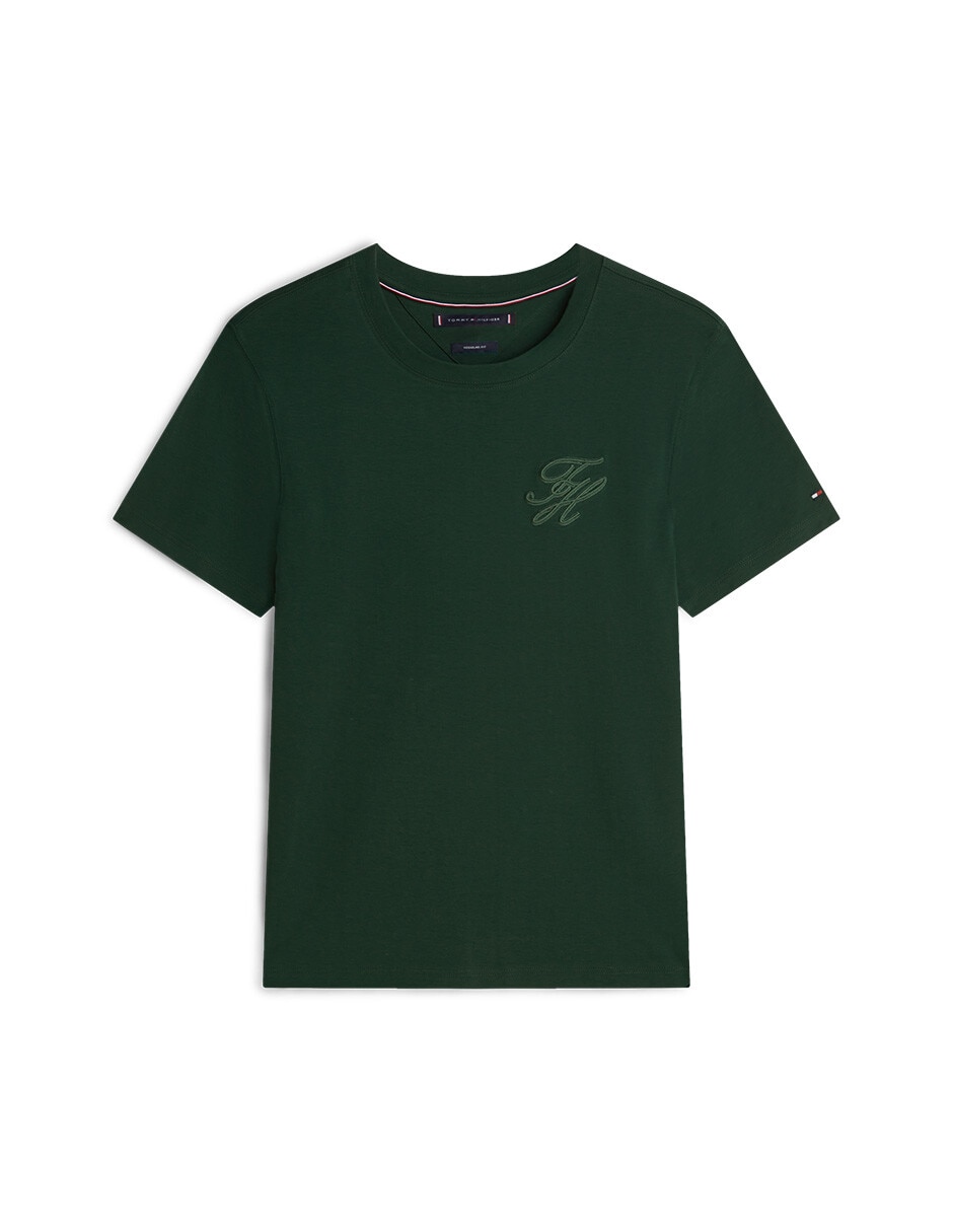 Playera Hilfiger cuello redondo para hombre Playera Hilfiger cuello redondo para hombre