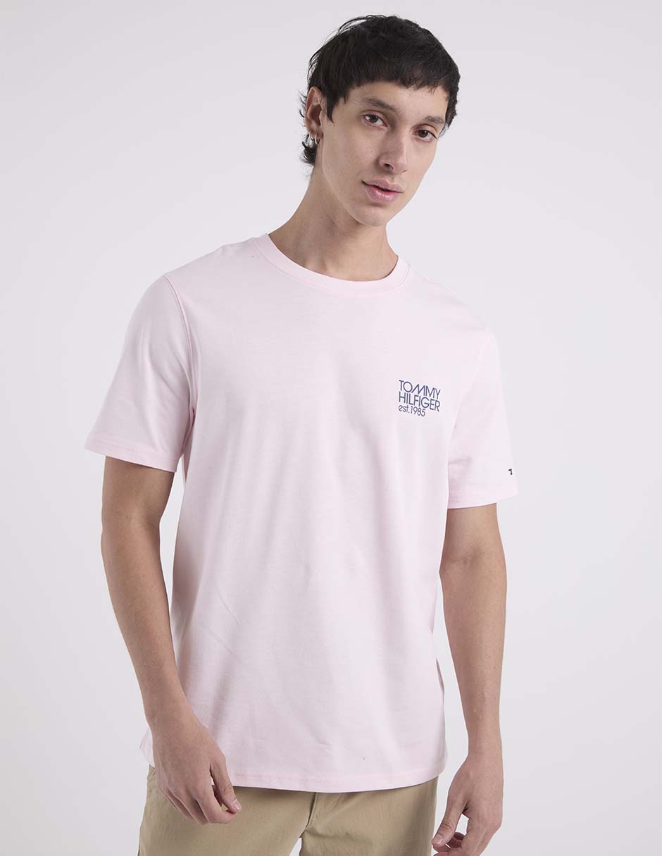 Playera cuello redondo para hombre 1