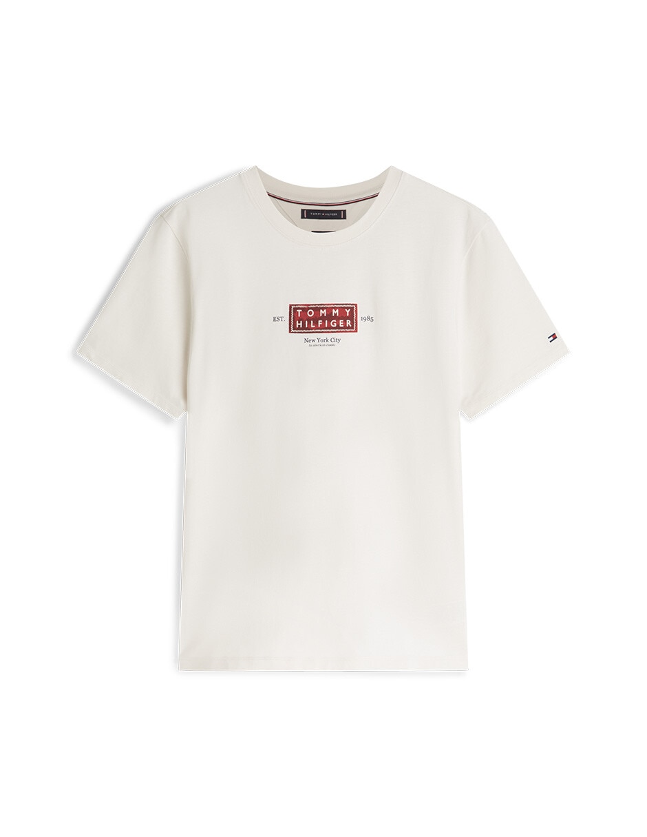Playera cuello redondo para hombre