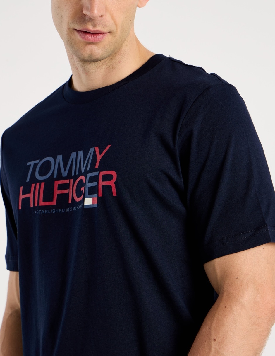 Playera tommy cuello redondo para hombre
