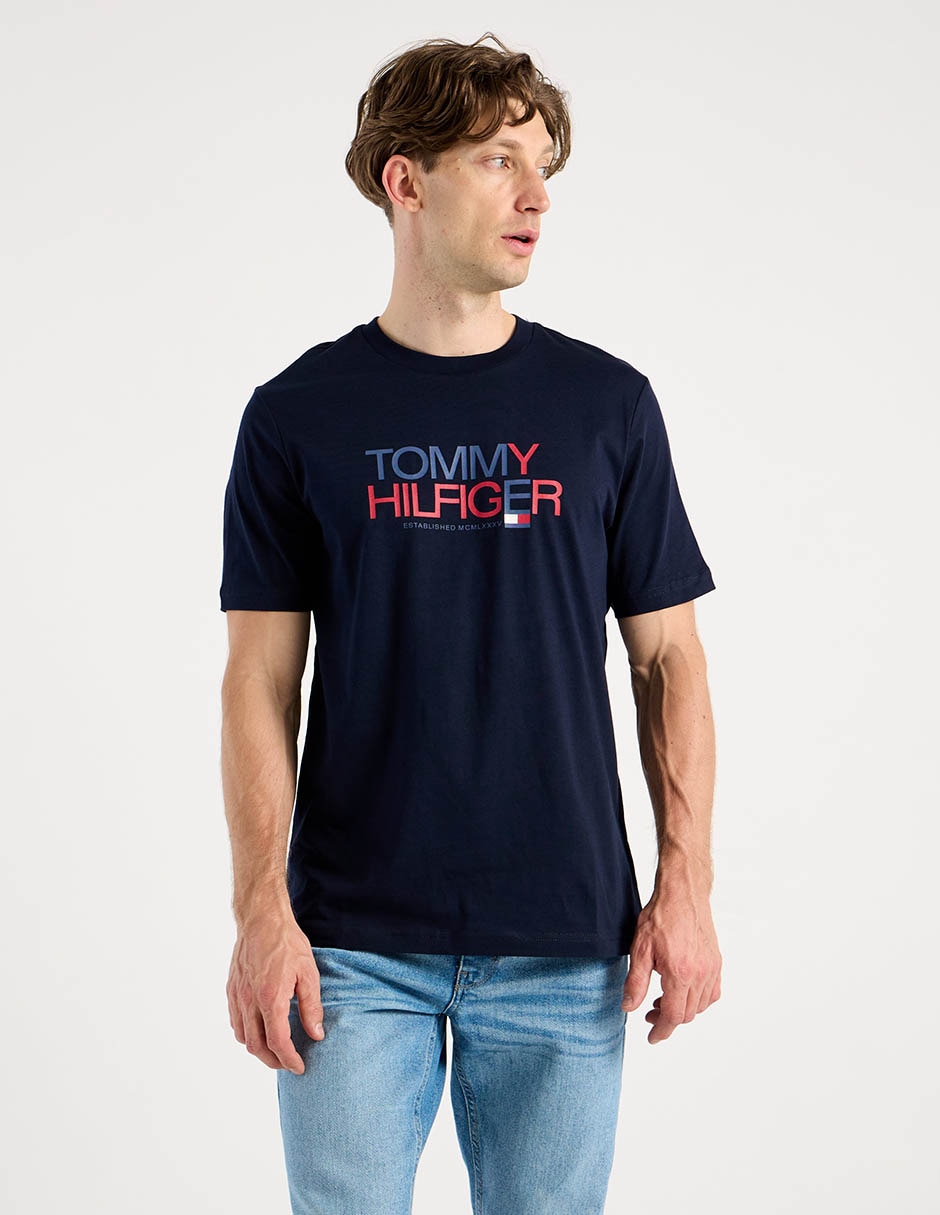 Playera cuello redondo para hombre