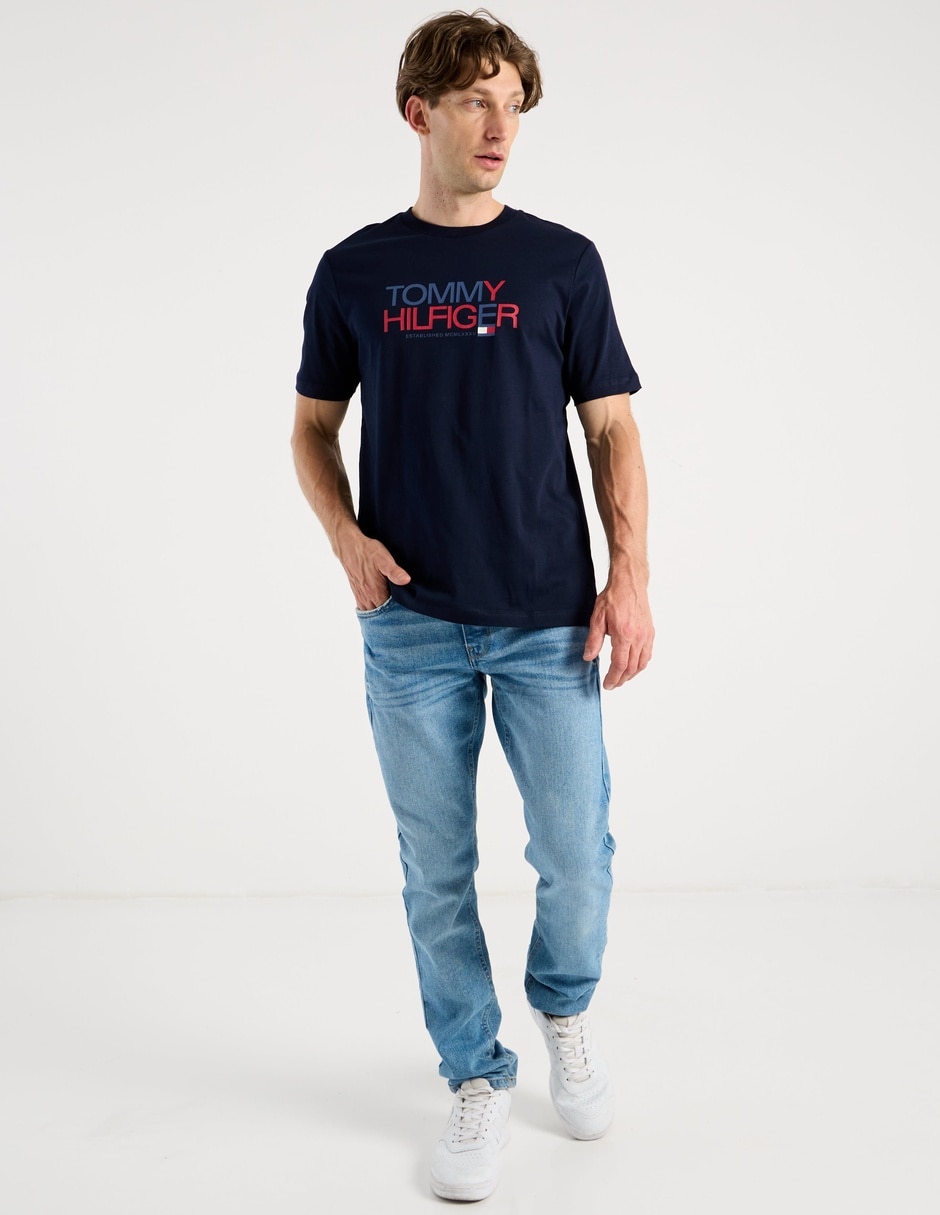 Playera cuello redondo para hombre