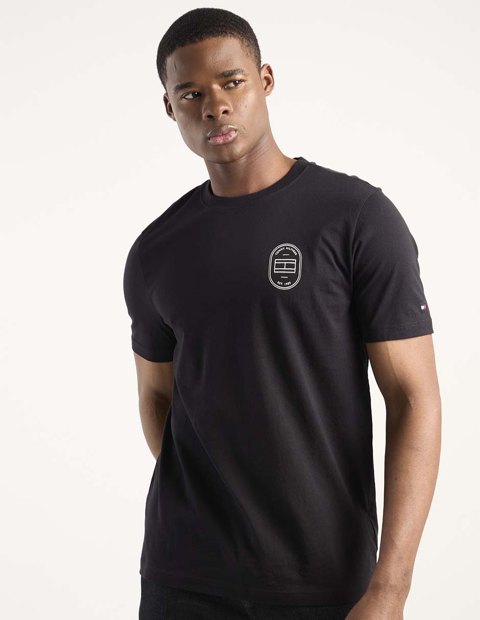Playera Hilfiger cuello redondo para hombre 1