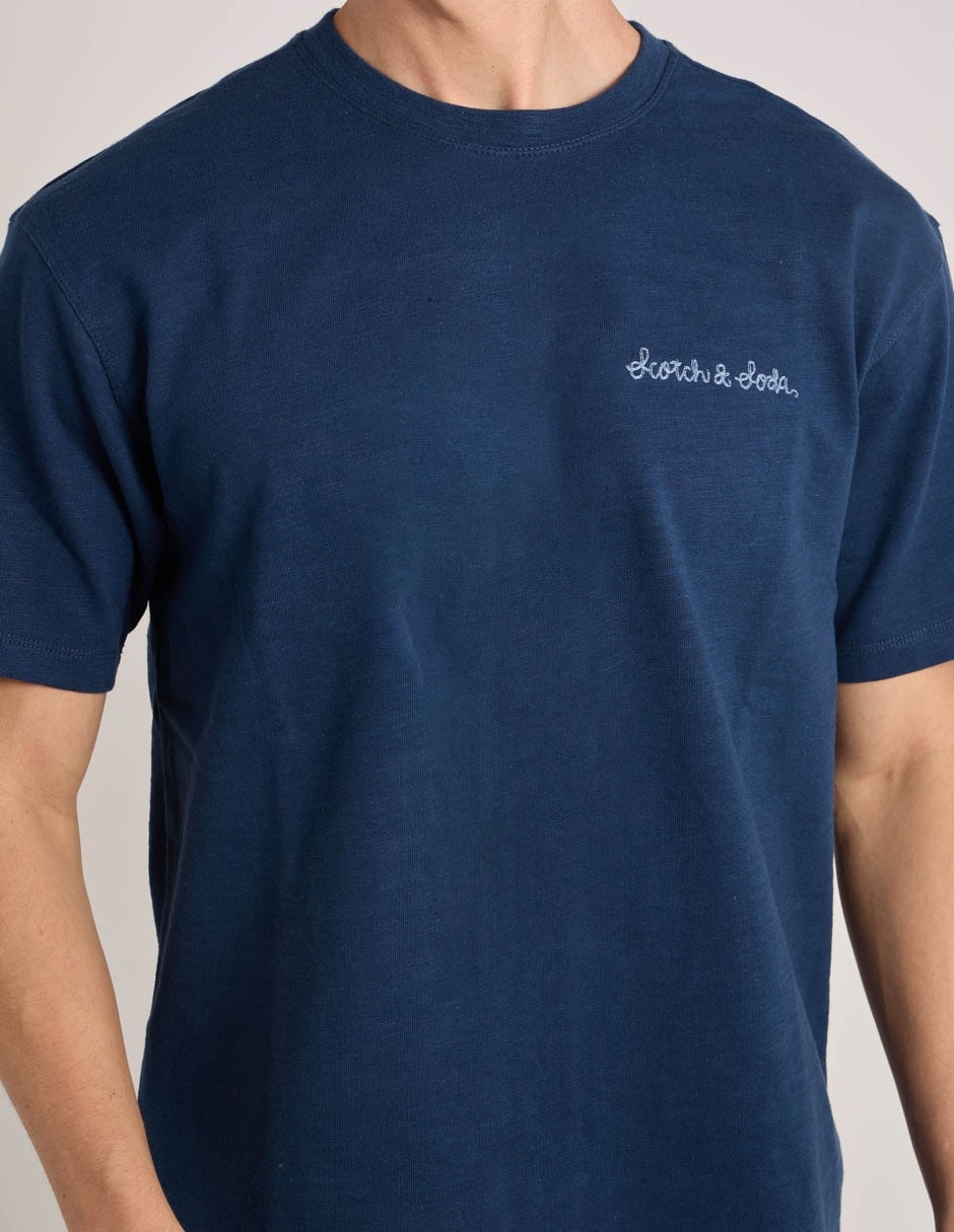 Playera soda cuello redondo para hombre