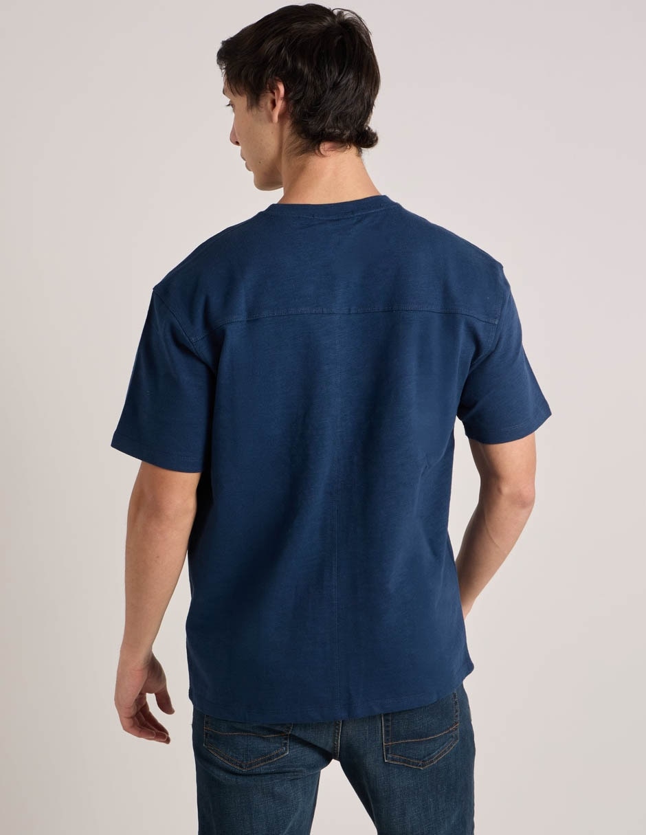 Playera soda cuello redondo para hombre