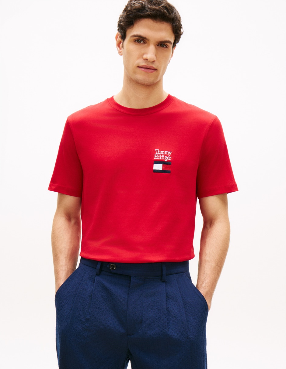 Playera cuello redondo para hombre