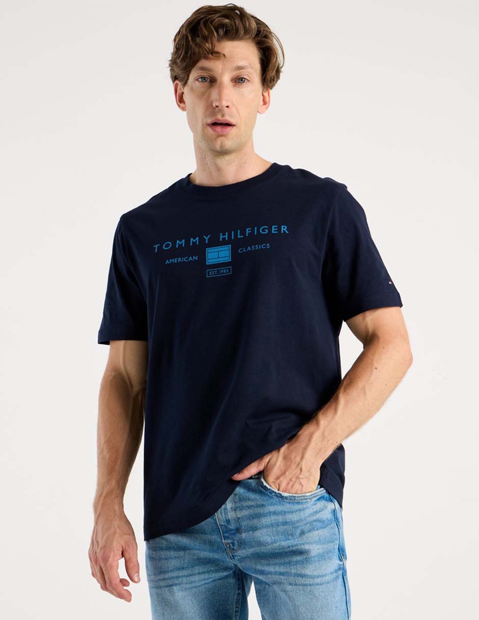 Playera cuello redondo para hombre 2