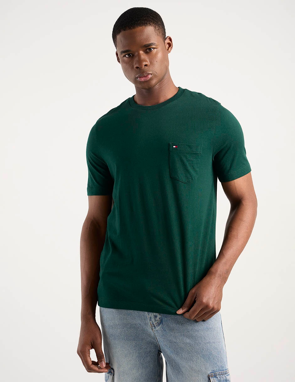 Playera Hilfiger cuello redondo para hombre 1