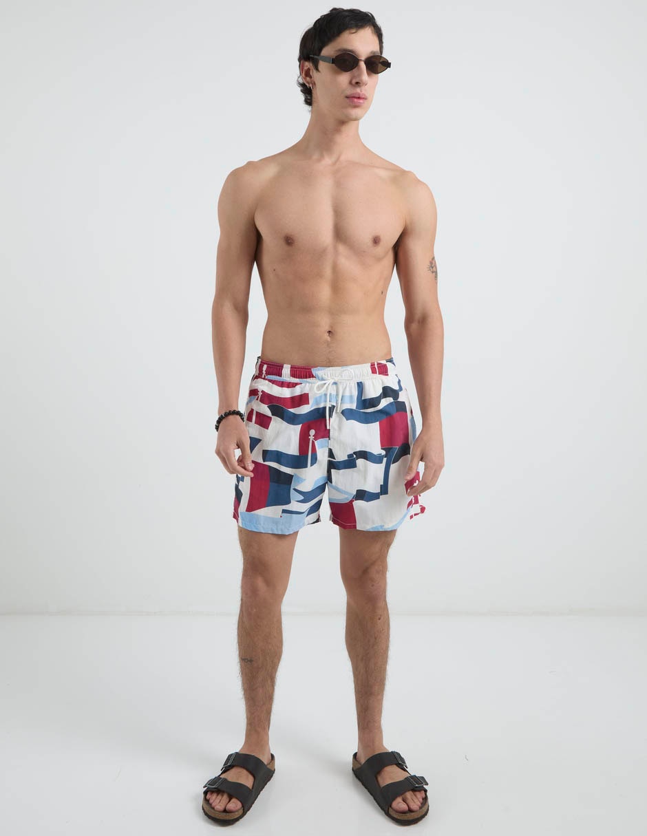 Traje de baño con bolsillos para hombre 8