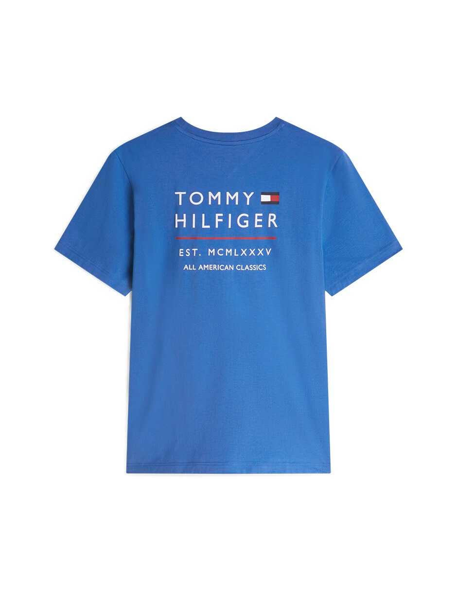Playera hilfiger cuello redondo para hombre 5