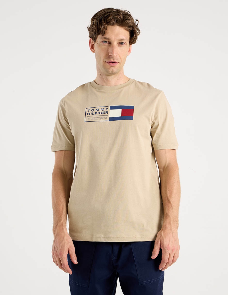 Playera cuello redondo para hombre