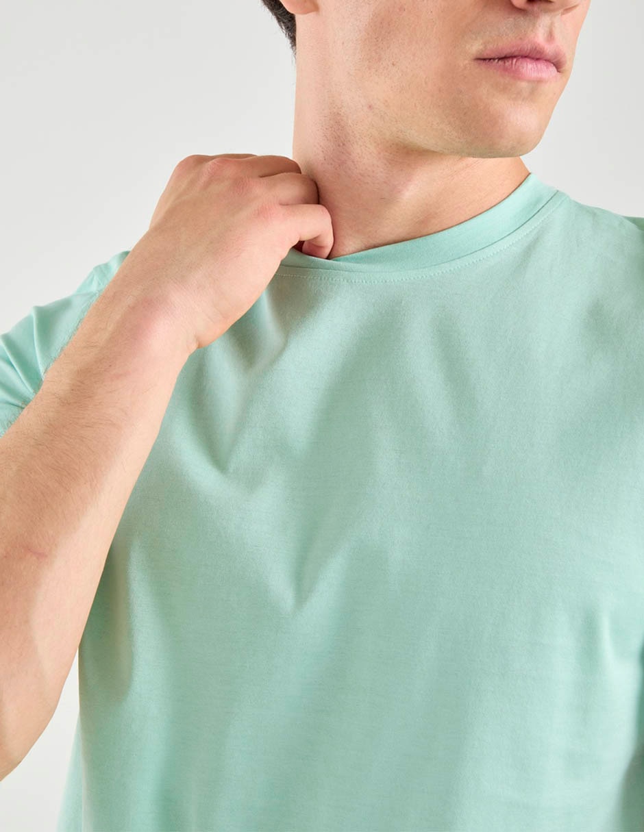 Playera cuello redondo para hombre
