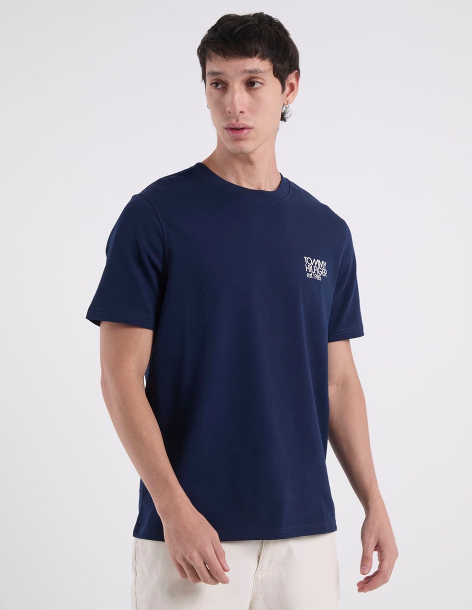 Playera cuello redondo para hombre 1