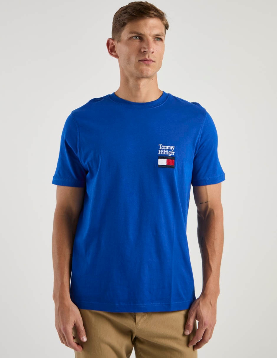 Playera cuello redondo para hombre