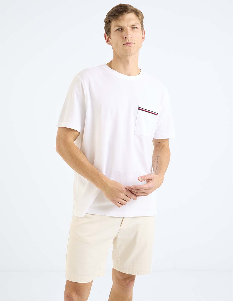 Playera cuello redondo para hombre 1