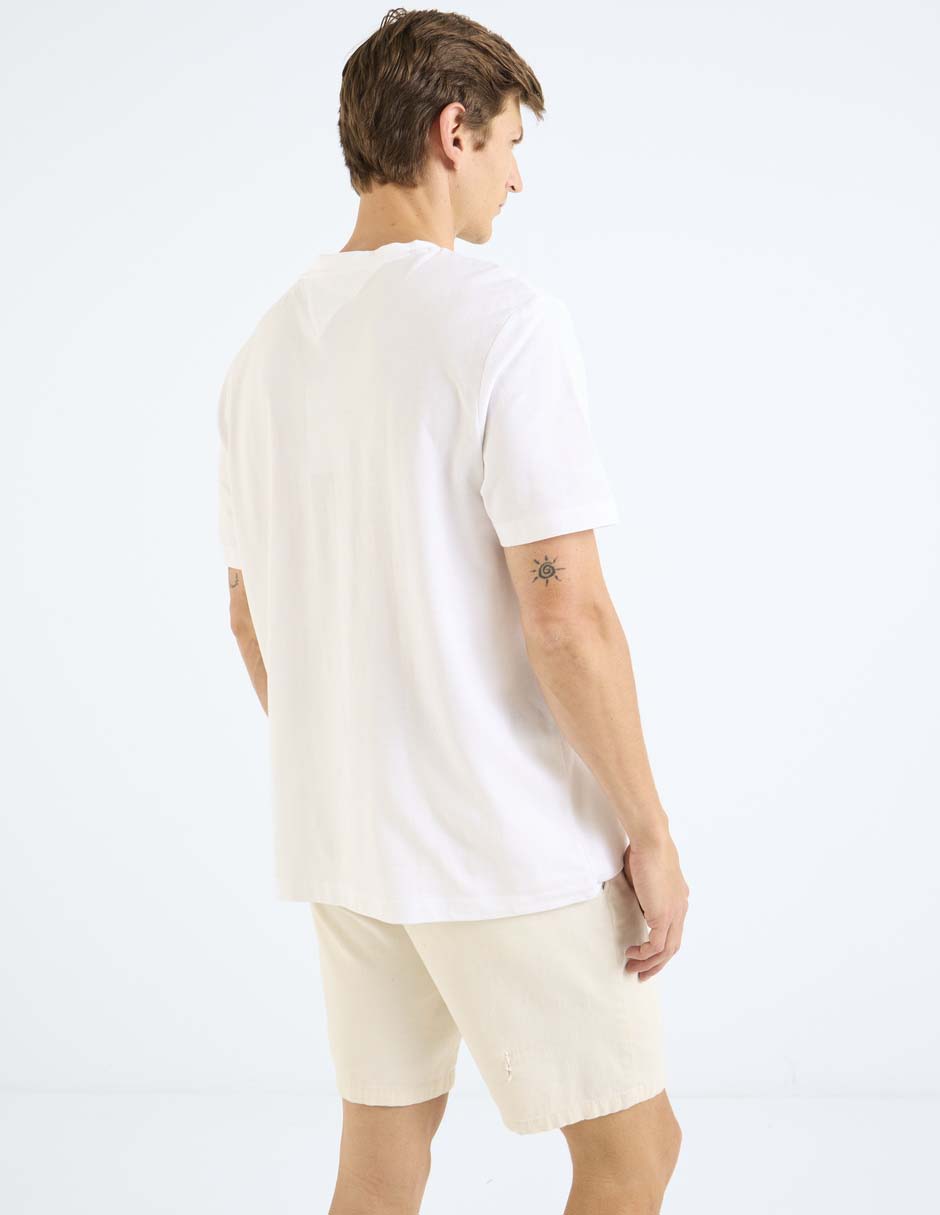Playera cuello redondo para hombre 11