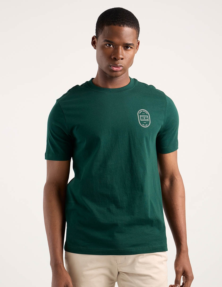 Playera Hilfiger cuello redondo para hombre 1