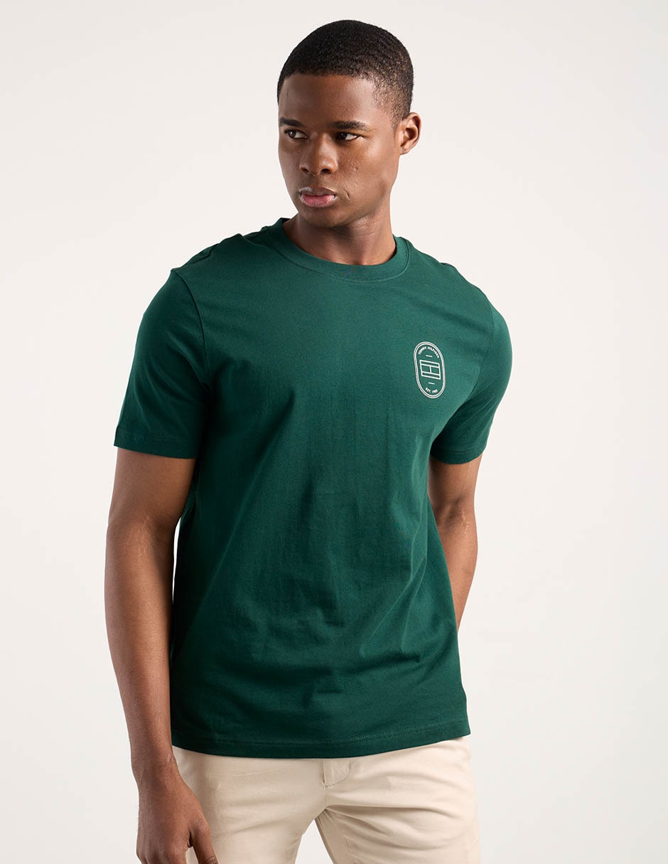 Playera Hilfiger cuello redondo para hombre 7