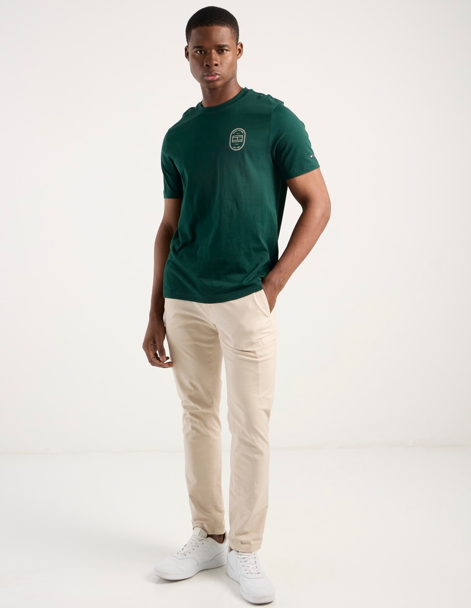 Playera Hilfiger cuello redondo para hombre 8