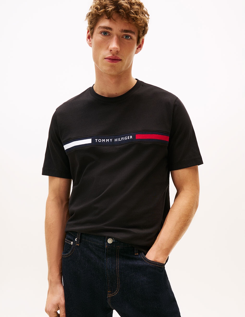 Playera Tommy Hilfiger cuello redondo