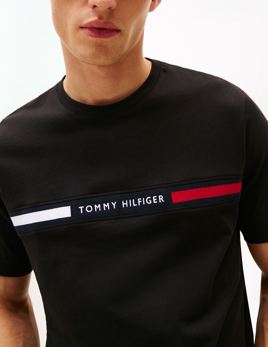 Playera Tommy Hilfiger cuello redondo