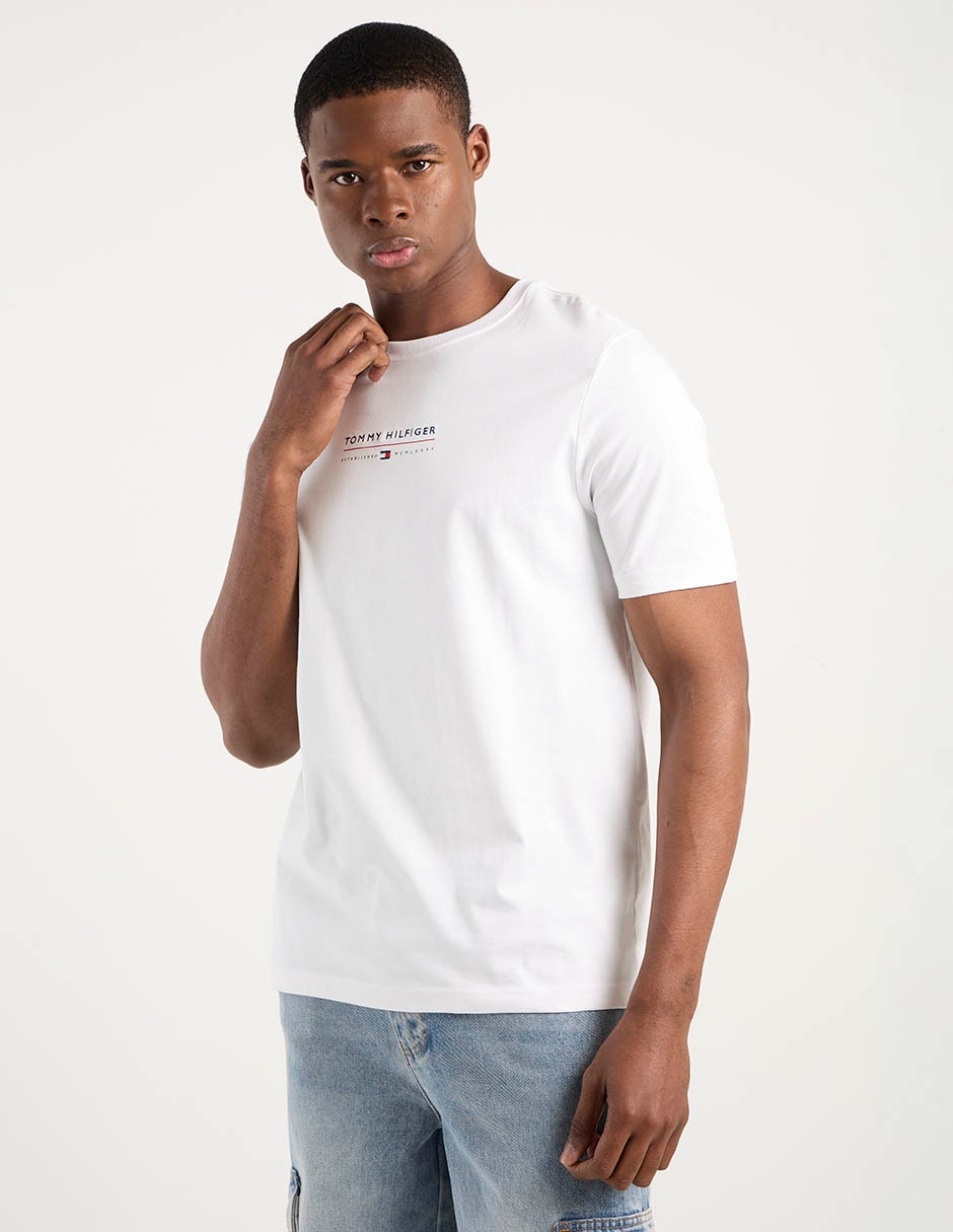 Playera Tommy Hilfiger cuello redondo para hombre