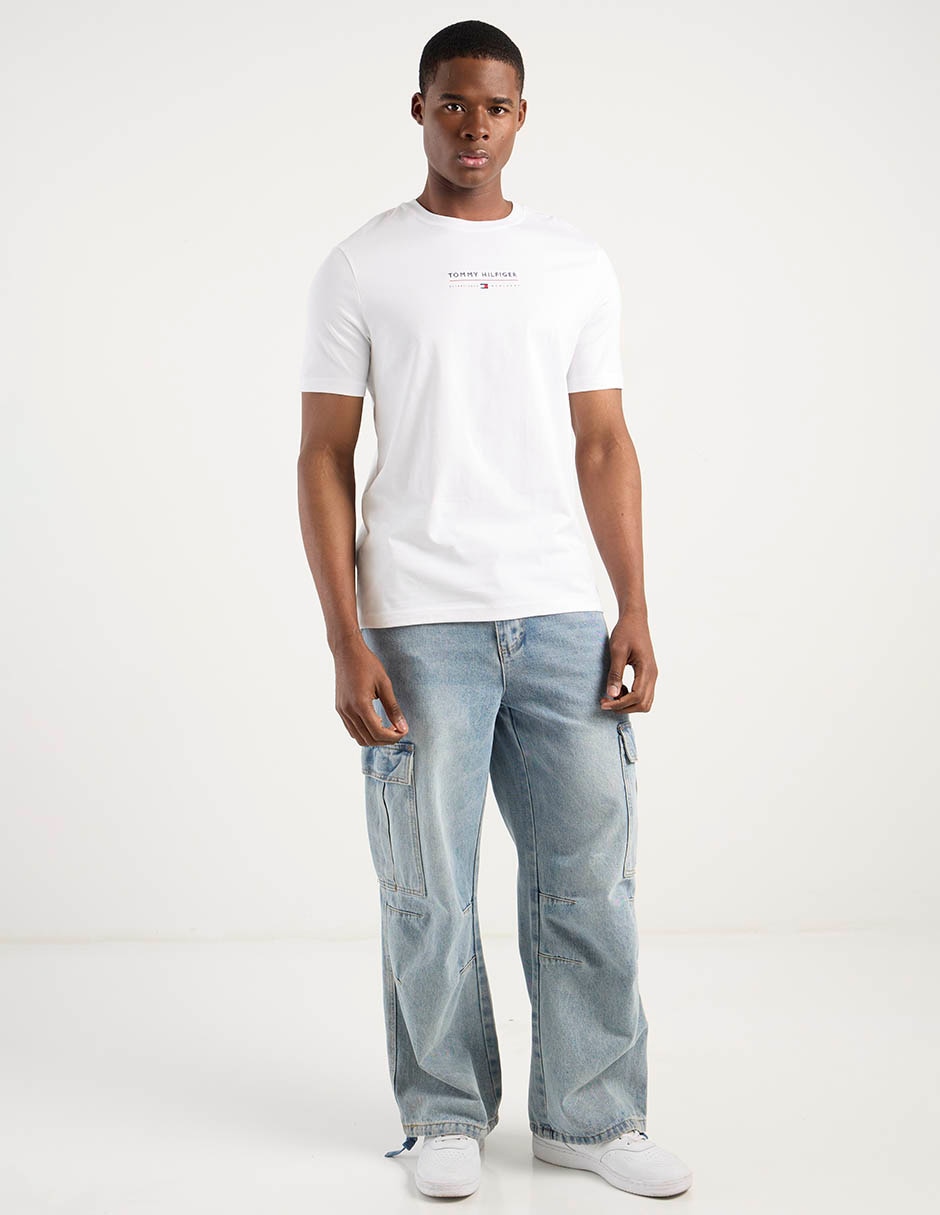 Playera Tommy Hilfiger cuello redondo para hombre