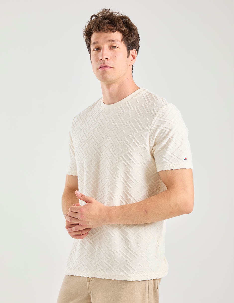 Playera tommy cuello redondo para hombre