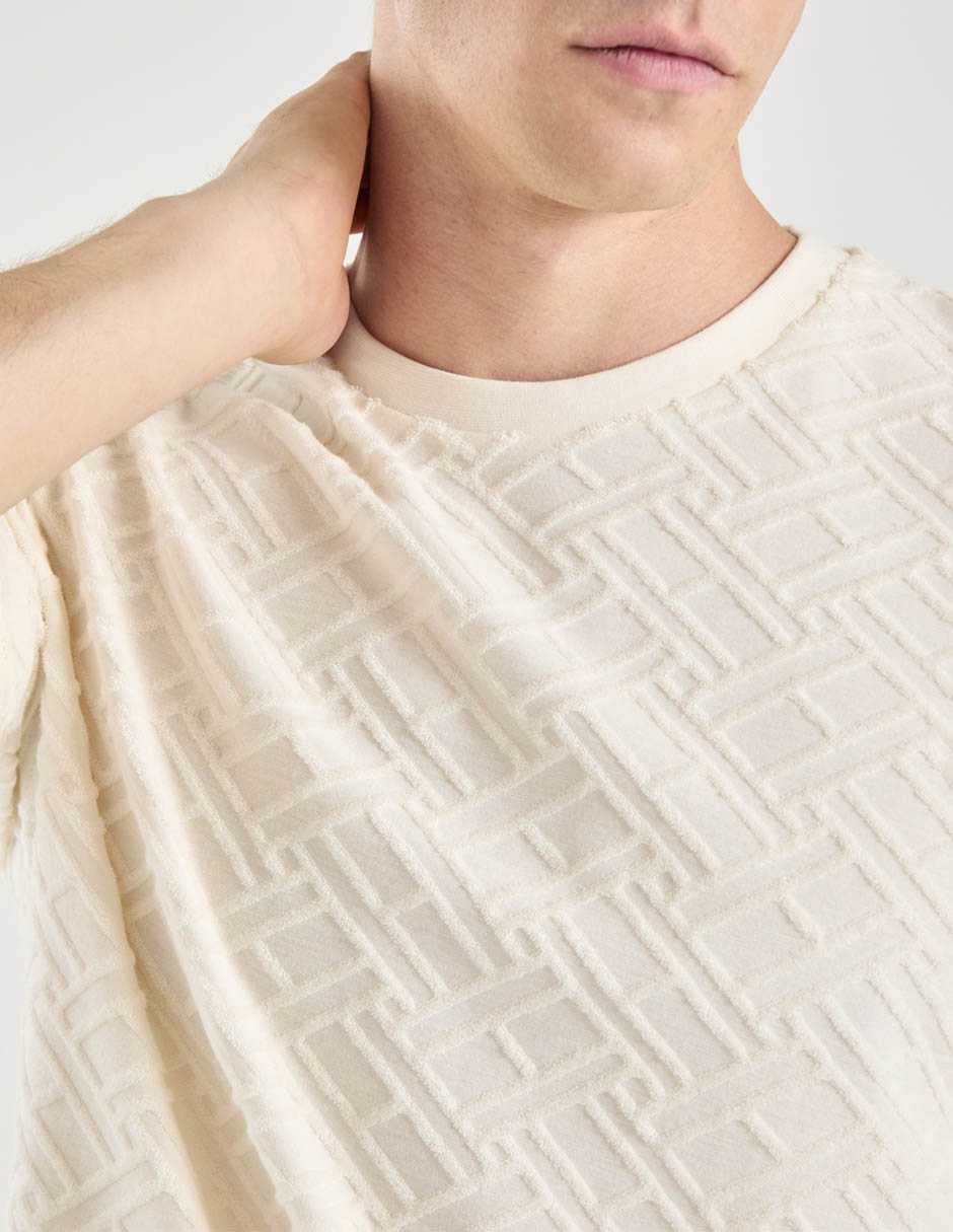 Playera tommy cuello redondo para hombre