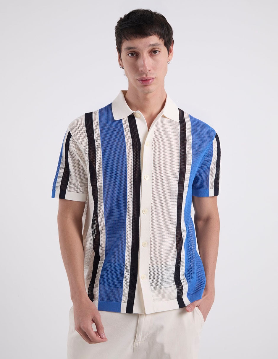 Playera tipo polo para hombre 1