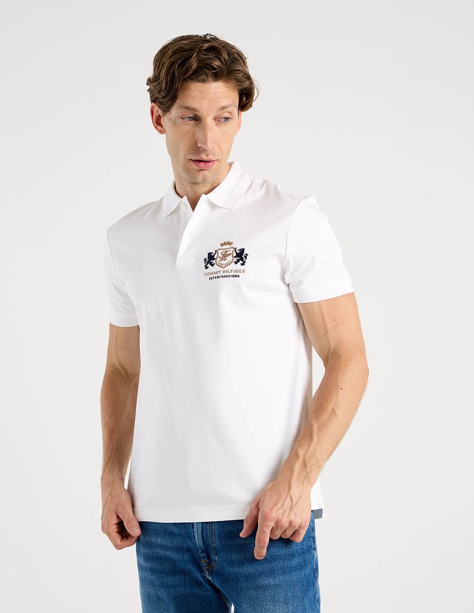 Playera tipo polo hilfiger para hombre