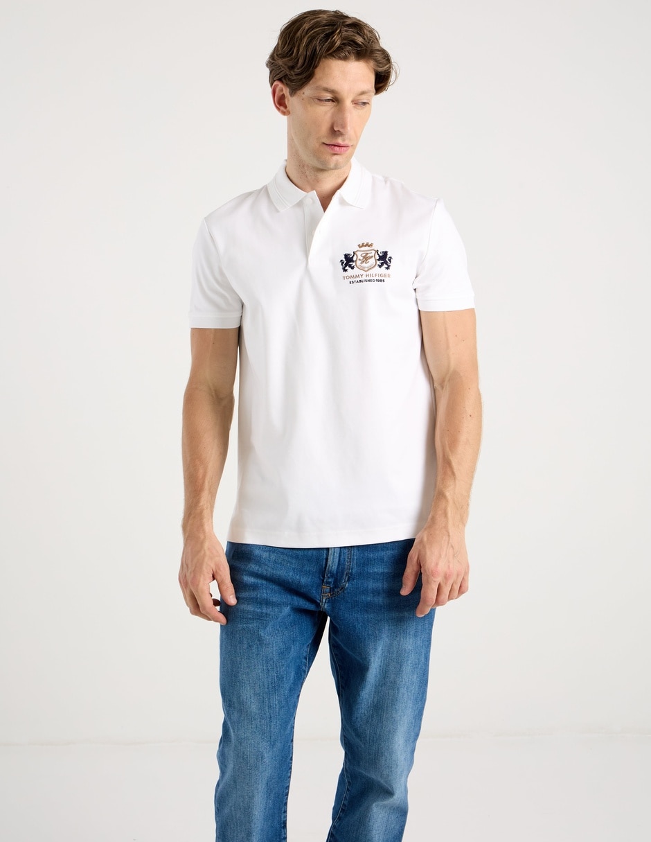 Playera tipo polo tommy hilfiger para hombre