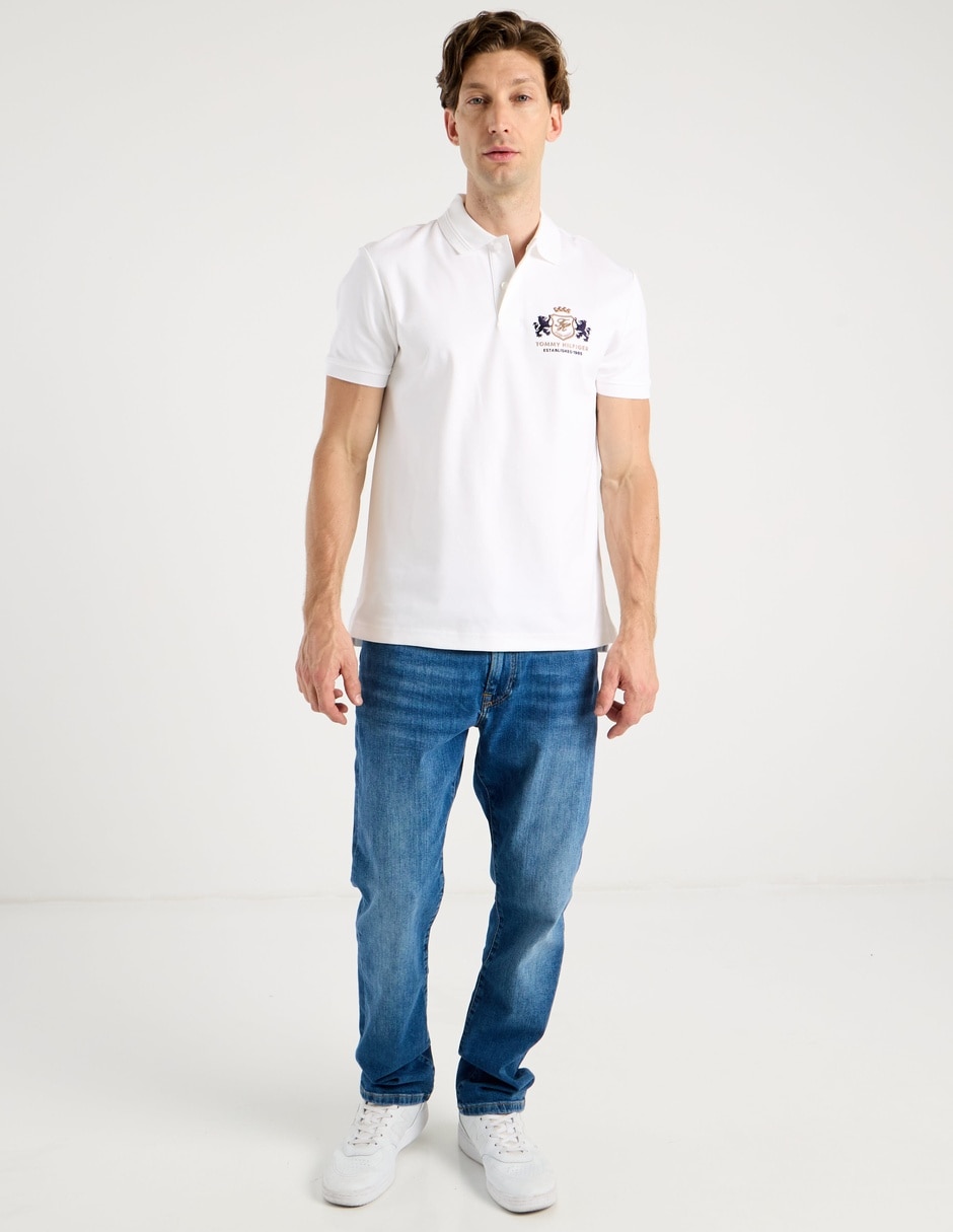 Playera tipo polo tommy hilfiger para hombre
