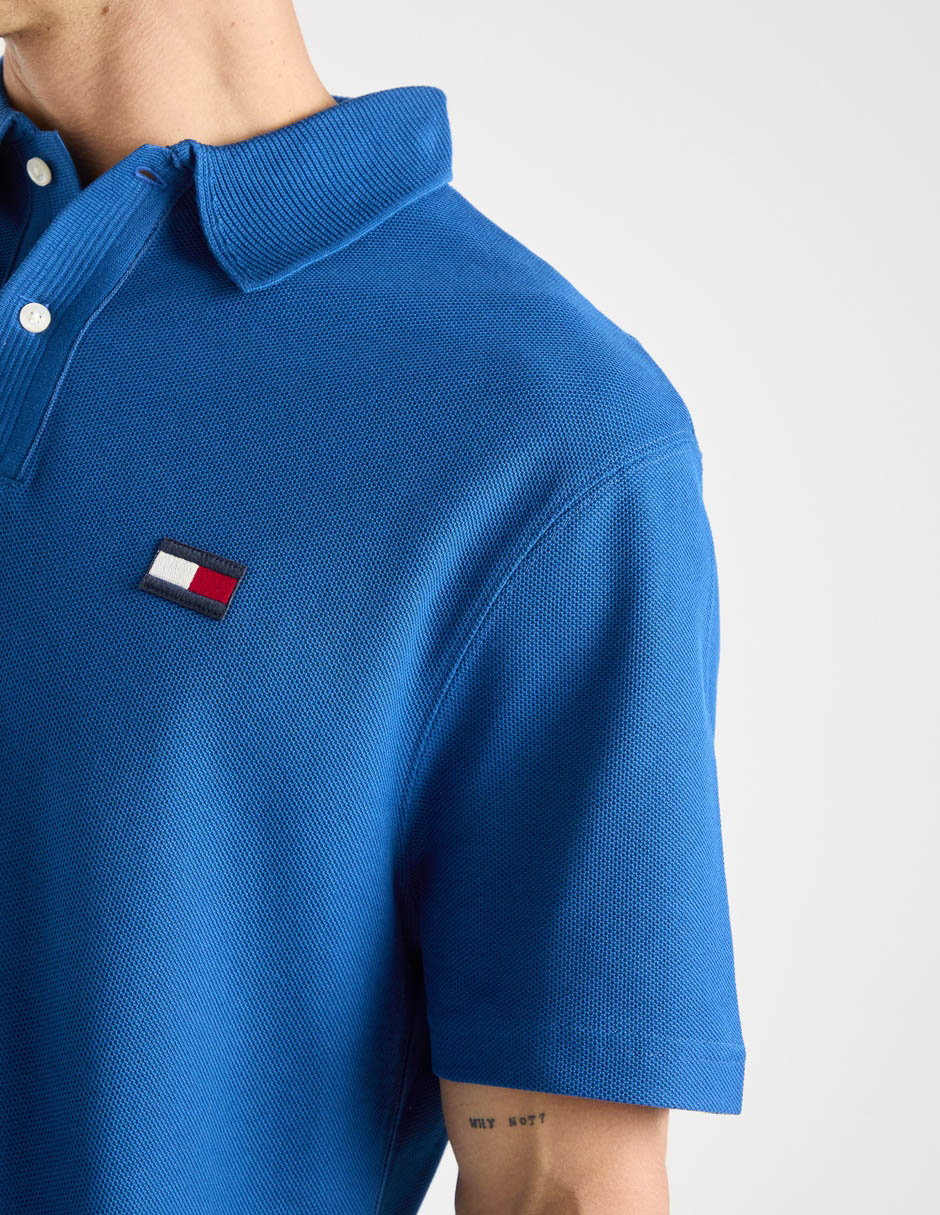 Playera tipo polo Tommy para hombre