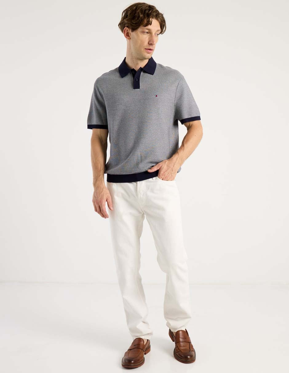 Playera tipo polo tommy hilfiger para hombre