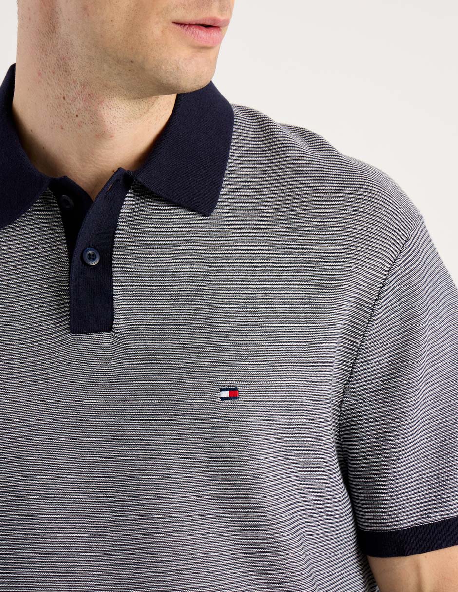 Playera tipo polo tommy hilfiger para hombre