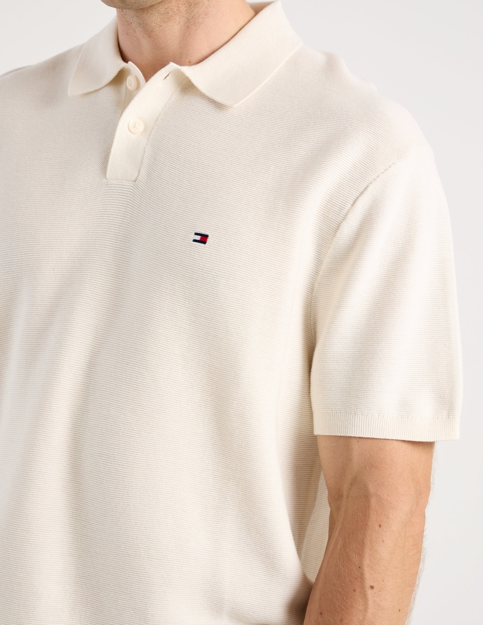 Playera tipo polo Tommy para hombre