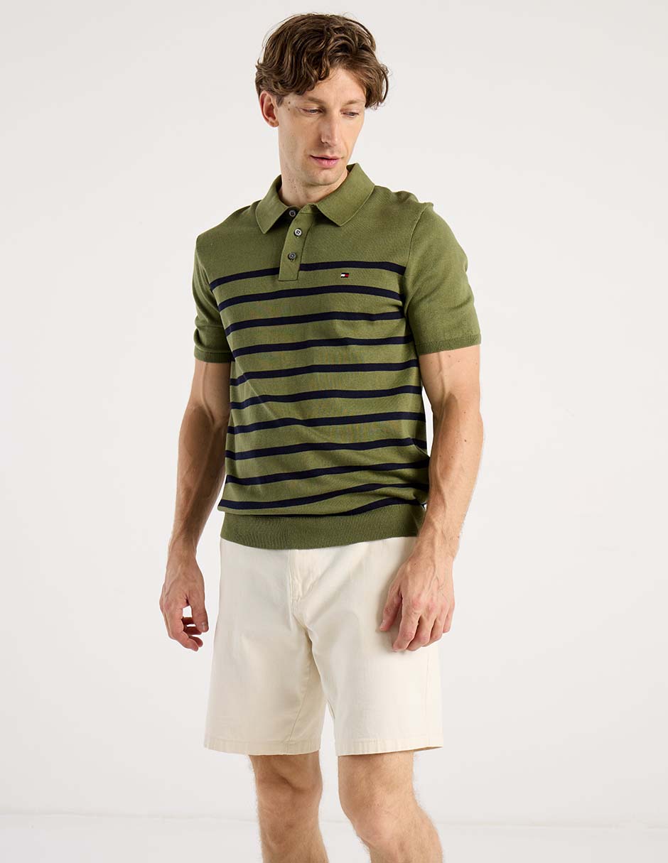 Playera tipo polo hilfiger para hombre
