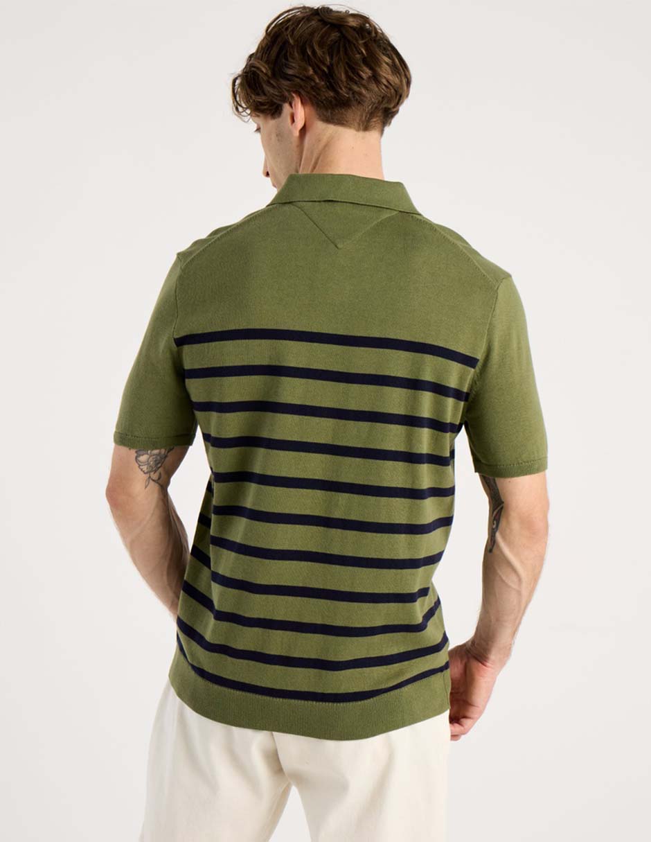 Playera tipo polo hilfiger para hombre 6