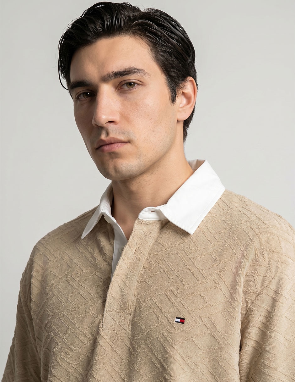 Playera tipo polo hilfiger para hombre 3