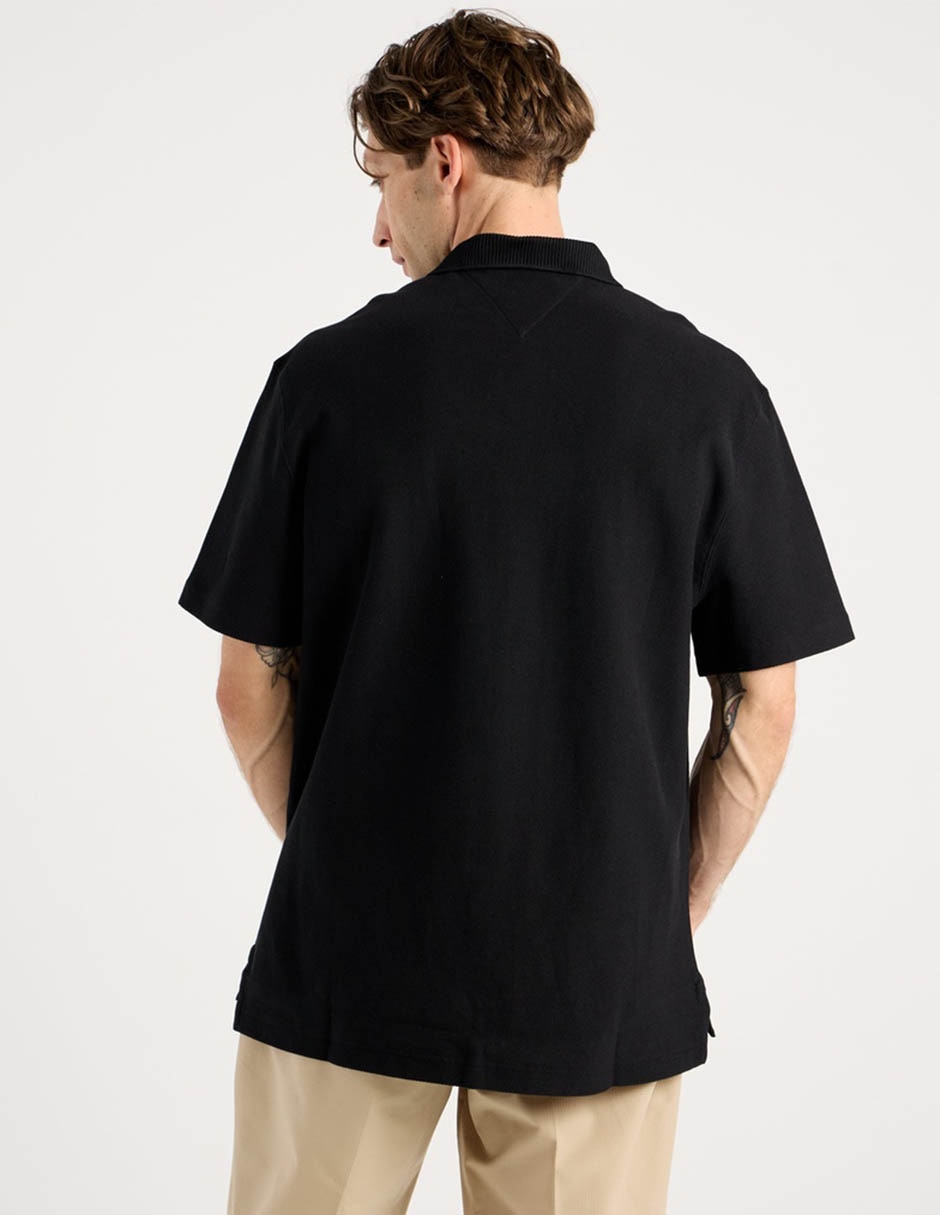 Playera tipo polo Tommy para hombre
